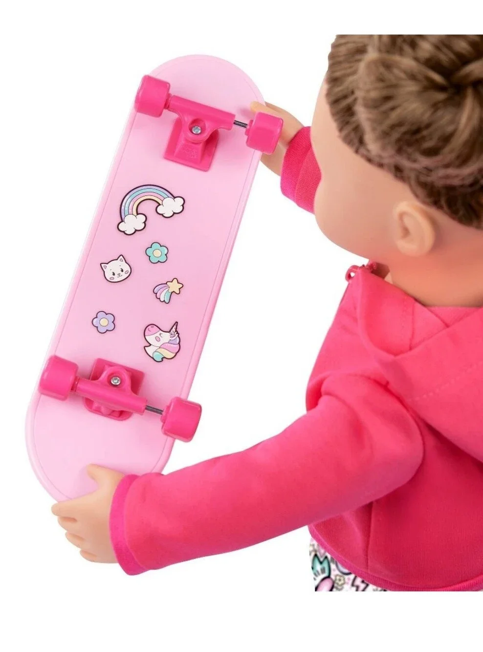 New!Our Generation Skate Into Fun StickerHoodie Outfit Y2K Cottagecore Girlhood